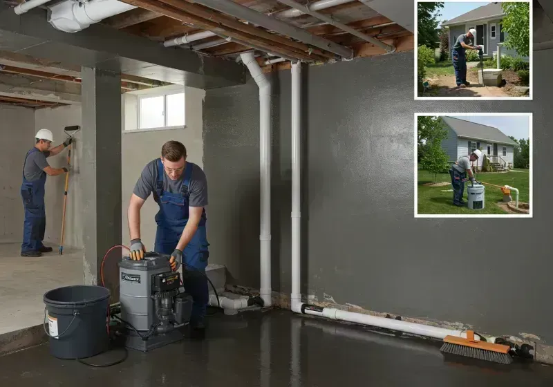 Basement Waterproofing and Flood Prevention process in Ingalls Park, IL